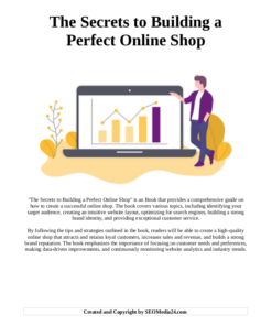 The Secrets to Building a Perfect Online Shop